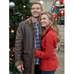 Nostalgic Christmas Trevor Donovan Shearling Jacket